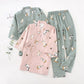 Couple Matching Cat Cotton Kimono Loungewear - image 0