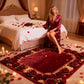 Ownkoti Romantic Rose Anti-slip 3D Effect Rug - image 0