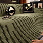Thick Plush Chenille Stripe Sofa Cover - image 2