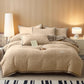 Stripe Knot Textured Plush Bedding Set - image 2