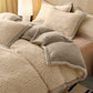 Stripe Knot Textured Plush Bedding Set - image 5