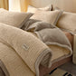 Stripe Knot Textured Plush Bedding Set - image 4