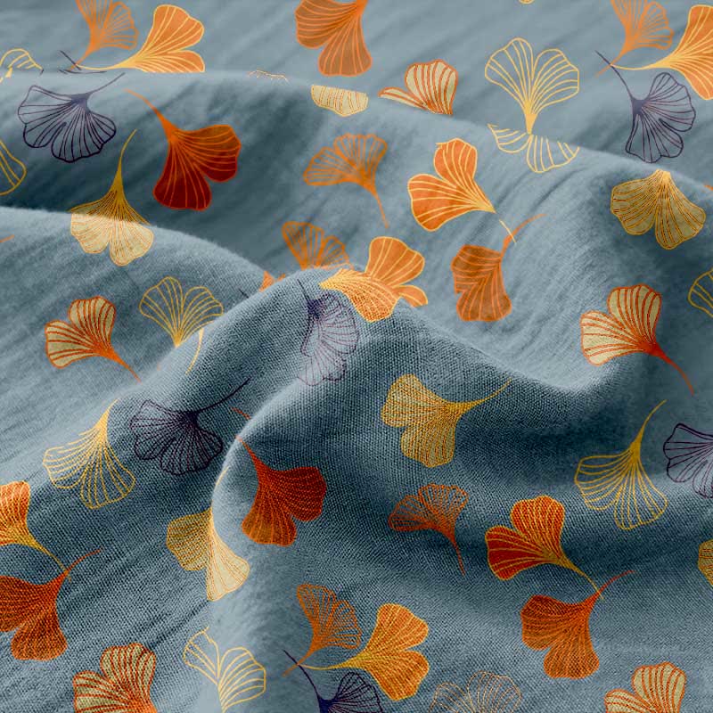 Ginkgo Biloba Cotton Jacquard Sheet Bedspread - image 3