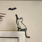 Bat Black Cat Door Frame Decor - image 2