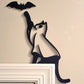 Bat Black Cat Door Frame Decor - image 0