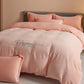 Happiness Embroidered Plush Bedding Set(4PCS) - Pink - King - image 6