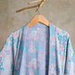 Charming Floral Cotton Gauze Kimono Robe - image 9
