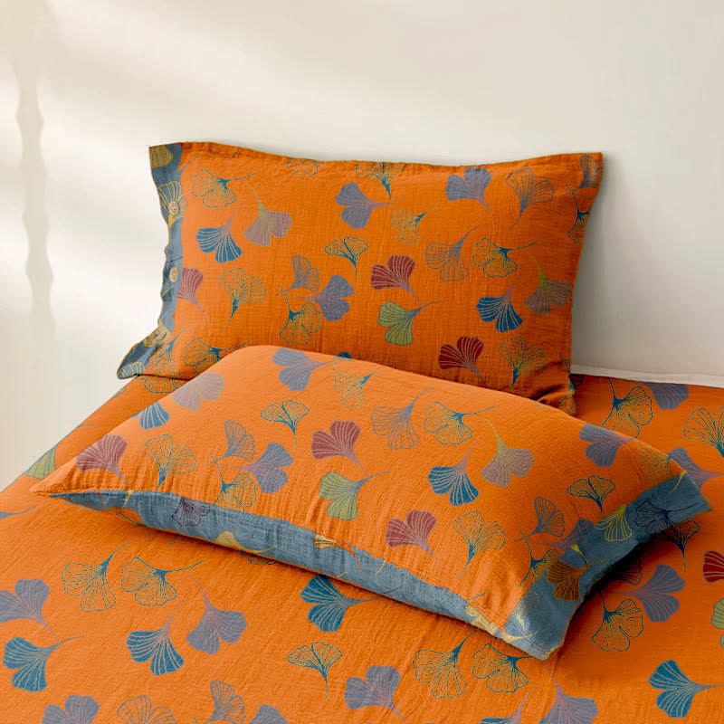 Ginkgo Biloba Cotton Jacquard Sheet Bedspread - image 6