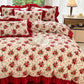 Romantic Vintage Rose Floral Velvet Bedding - image 2