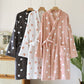 Couples Matching Heart Plush Kimono Robe - image 0