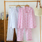 Stripe Heart Cotton Gauze Pajama Set - image 0