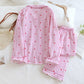Stripe Heart Cotton Gauze Pajama Set - image 6