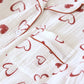 Heart Doodle Cotton Gauze Pajama Set - image 6