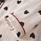 Black Heart Pure Cotton Pajama Set - image 8