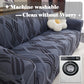 Jacquard Elastic Non-Slip Couch Slipcover - image 3