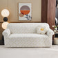 Ownkoti High-Stretch 3D Jacquard Couch Slipcover - Beige - All-inclusive - 4-Seater 92" - 118" - image 15