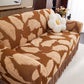Jacquard Leaf Elastic Full-Wrap Slipcover - image 2