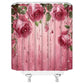 Romantic Rose Print Shower Curtain - image 2
