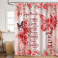 Valentine's Day Romantic Print Shower Curtain - F - 71"W x 79"L - image 5