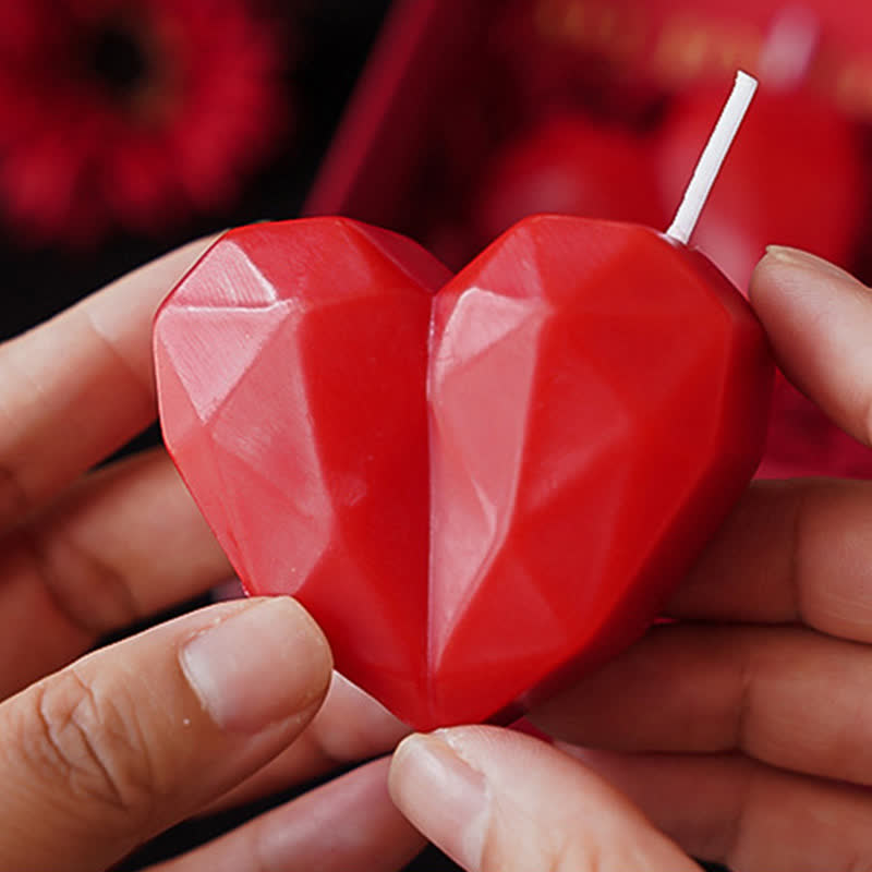 Romantic Handmade Heart Scented Candle - image 9