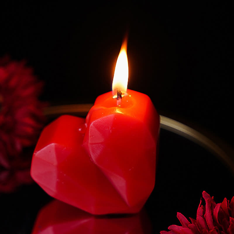 Romantic Handmade Heart Scented Candle - image 6
