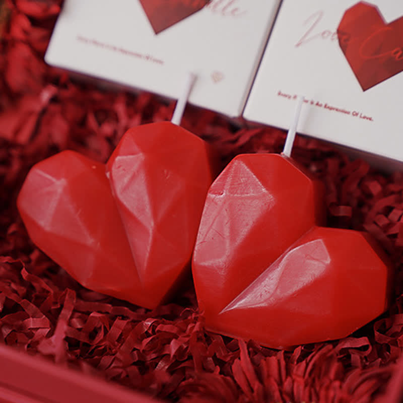 Romantic Handmade Heart Scented Candle - image 4