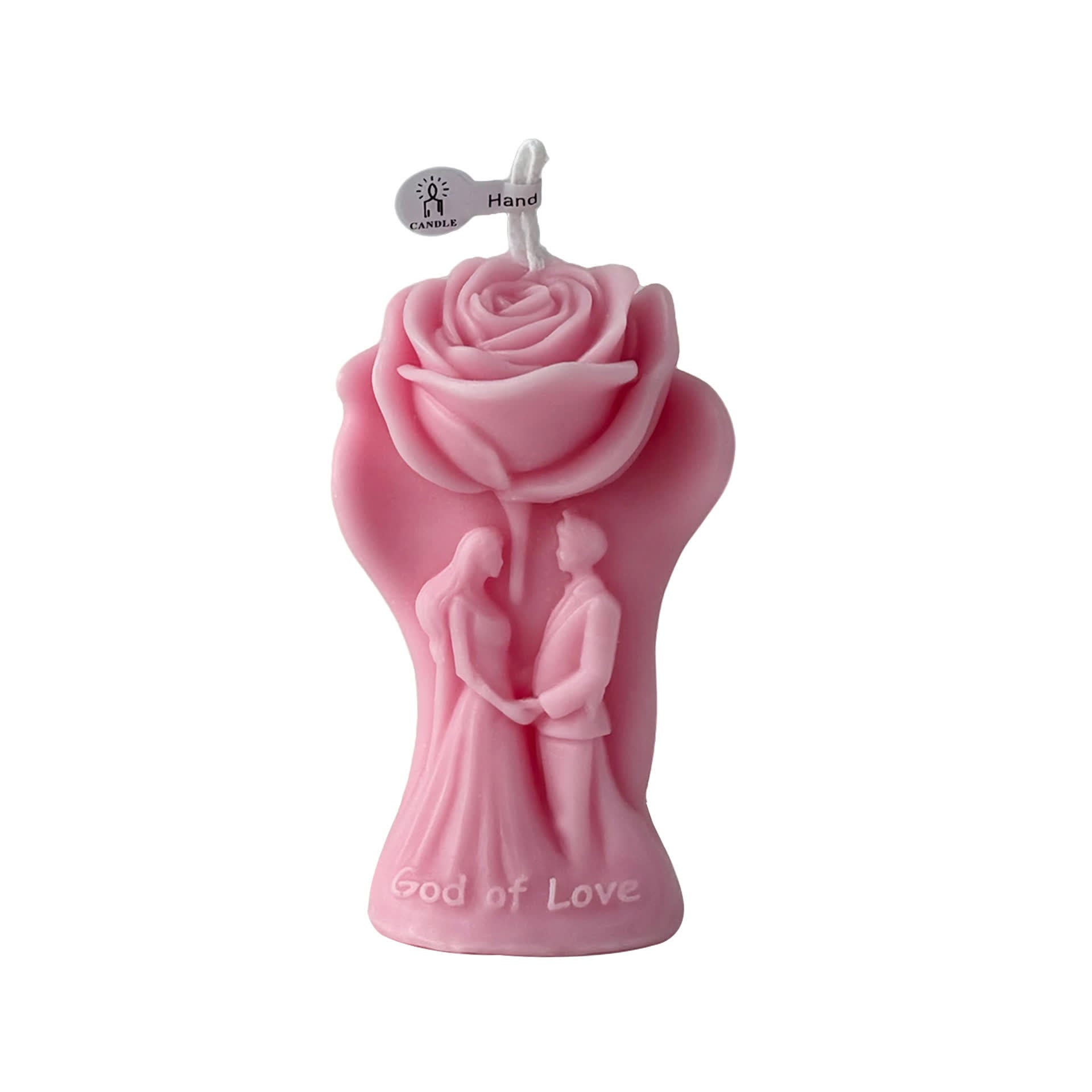 Romantic Rose Couple Scented Candle - image 5