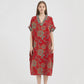 Floral Double-Layer Cotton Gauze Nightgown - image 2