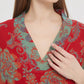 Floral Double-Layer Cotton Gauze Nightgown - image 3