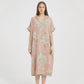 Jacquard Double-Layer Gauze Floral Nightgown - image 2
