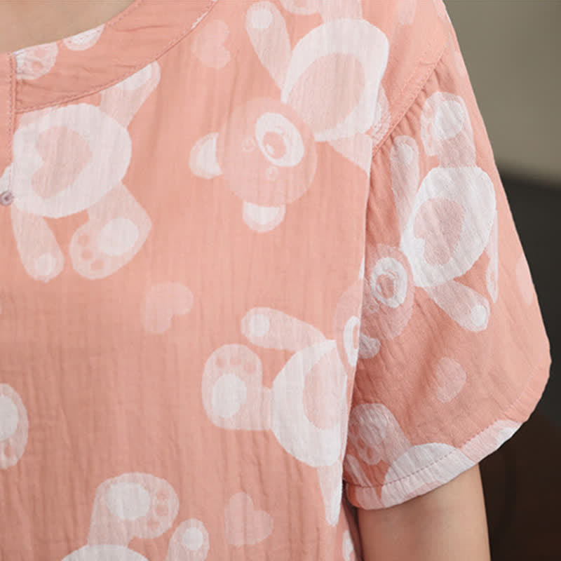 Bear Gauze Couple Sauna & Loungewear Set - image 7