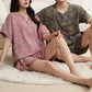Breathable Cotton Gauze Kimono Pajama Set - image 2