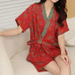 Quick-Dry Cotton Gauze Kimono Pajamas Set - image 1