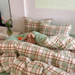 Fresh Style Cotton Gauze Bedding Set - image 3