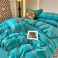 Reversible Oversized Grid Cotton Bedding Set - image 2