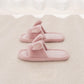 Cute Bunny Plush Open-Toe Slippers - image 10