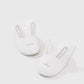 Cute Bunny Plush Closed-Toe Slippers - image 3