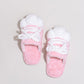 Cat Paw Lace-Up Closed-Toe Plush Slippers - image 2