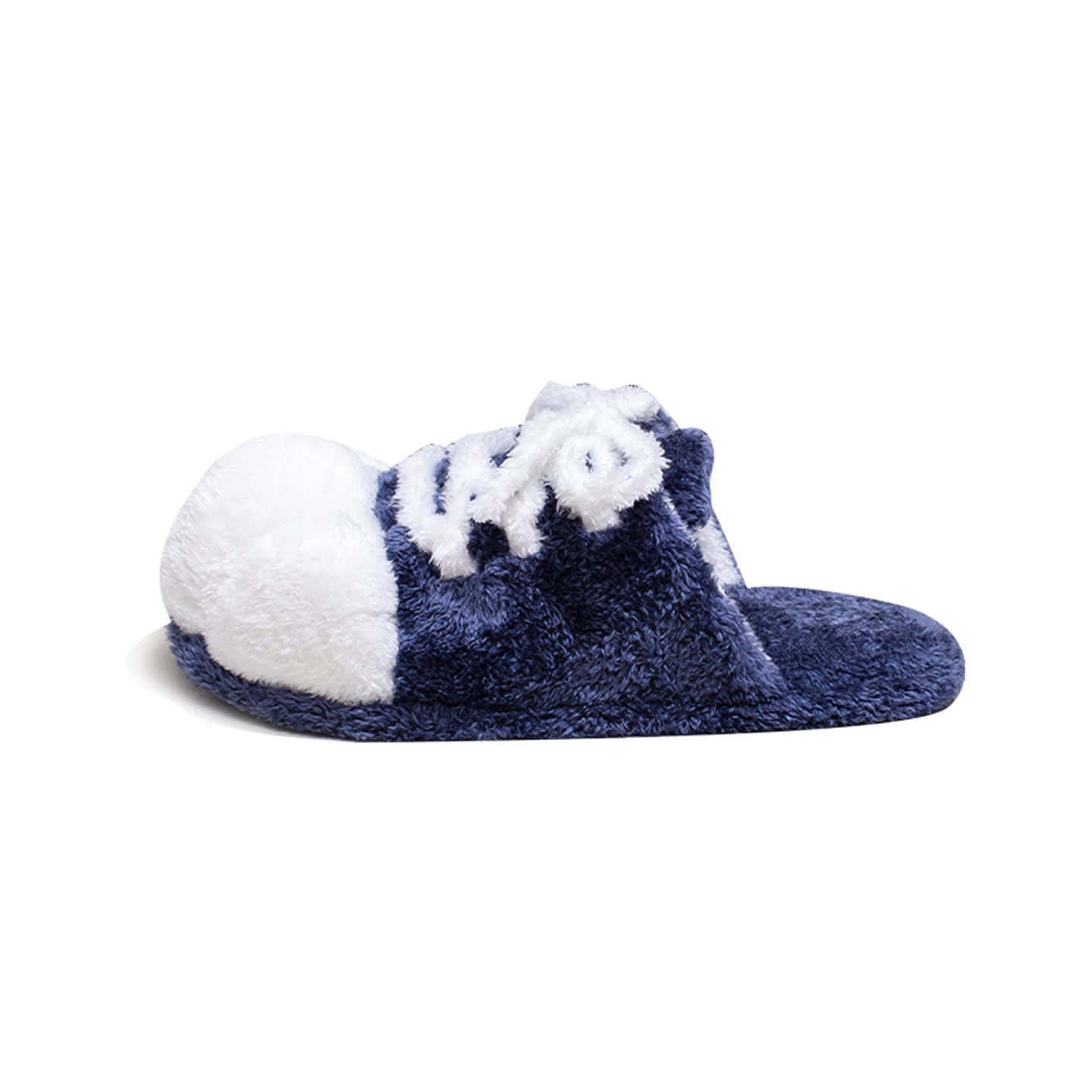 Cat Paw Lace-Up Closed-Toe Plush Slippers - image 8