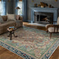 Retro Palace Style Medallion Non-slip Area Rug - image 2