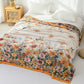 Ownkoti Reversible Daisy Floral Cotton Gauze Quilt - image 1