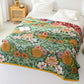 Ownkoti Reversible Daisy Floral Cotton Gauze Quilt - image 2