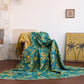 Reversible Floral & Butterfly Cotton Gauze Quilt - image 5