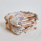 Hummingbird Floral Leaf Cotton Gauze Quilt - image 6