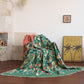 Ownkoti Red Flower Vine Cotton Gauze Quilt - image 6