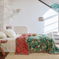 Ownkoti Red Flower Vine Cotton Gauze Quilt - image 1
