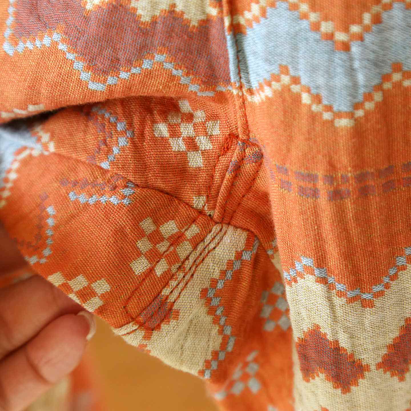 Vintage Wave Cotton Couple Loungewear Set - image 12