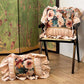 Poppy Floral Throw Pillow with Ruffled Edge - image 3