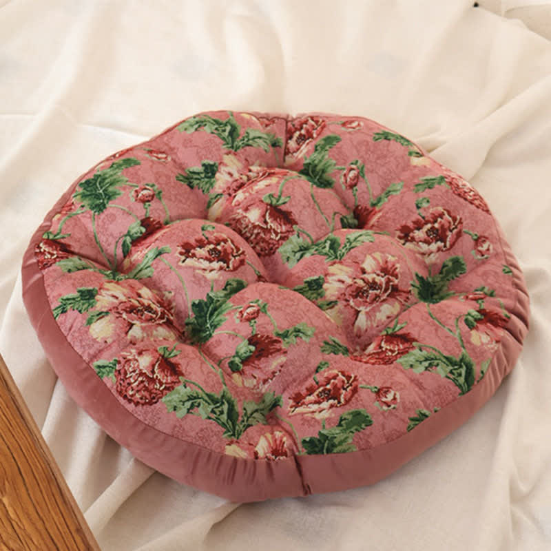 Romantic Floral Floor Chair Cushion - Pink (1PC) - 20" x 20" - image 5