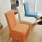 Geometric Elastic Stretch Dining Chair Cover - image 1